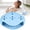 Blue, variant on CSSJKYJ Silicone Shower Steamer Holder with Suction Cup - 3.5x3.5x1.6in - Draining Soap Dish & Bath Bomb Hanger for Bathroom, Bedroom & Living Room - Easy Clean(Blue)