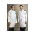 thumbnail image 4 of Men’s Premium Lab Coats Fabric twill 8.2oz 100% Cotton design Button Closure 3 Pockets Color WHITE Available sizes XS-XL (Sold as 2's/ Pack), 4 of 5
