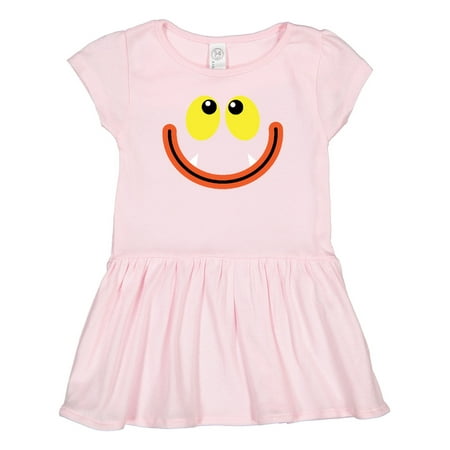

Inktastic Monster Face Gift Toddler Girl Dress