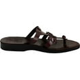 thumbnail image 6 of Holy Land Market Men/Women Biblical Jesus Leather Sandals/Slides From Jerusalem (Sarah Style I) (43 M EU), 6 of 7