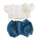 thumbnail image 3 of Camiseta para muñeca y pantalones Hugo 17cm ropa diaria, 3 of 10