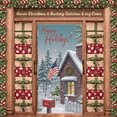 thumbnail image 5 of Winter Theme Happy Holidays Banner Festive Design Christmas Decor Snowy Scene for Holiday Celebration Indoor Display Seasonal Decoration, 5 of 9