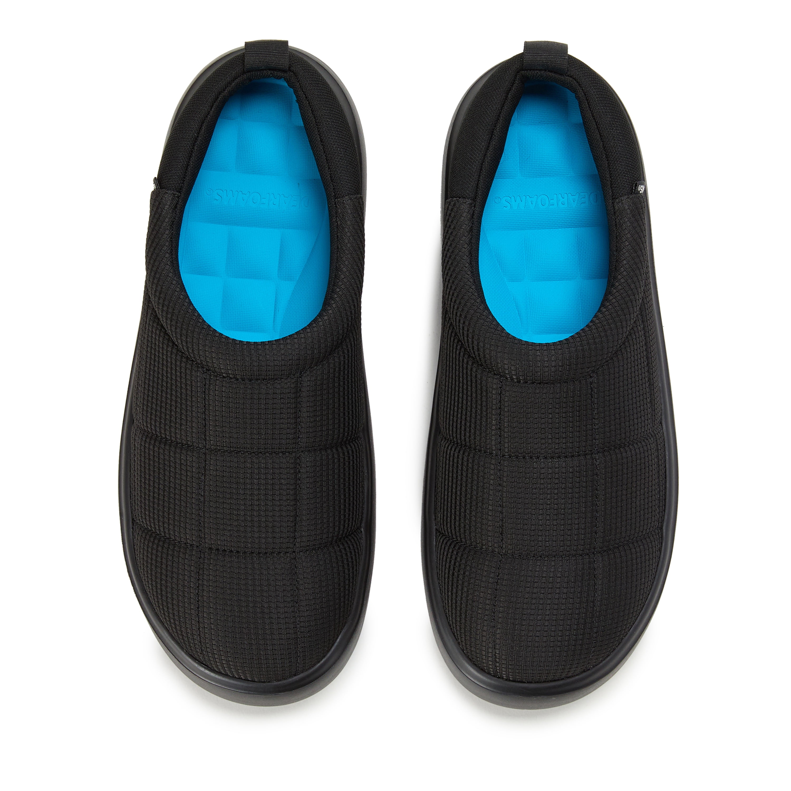 EasyMellow by Dearfoams Men's Quilted Hoodie Clog Shoes Sizes 8-12