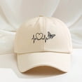 thumbnail image 2 of Mens Caps Unisex Heart Baseball Cap Adjustable Sun Hat For Outdoor And Daily Casual Wear, 2 of 3