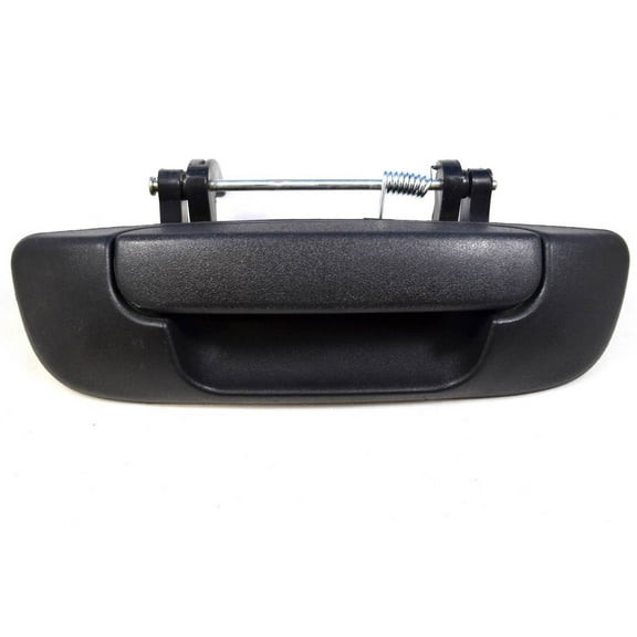 PT Auto Warehouse CH-3503A-TG - Tailgate Handle, Textured Black Fits select: 2002-2008 DODGE RAM 1500, 2003-2009 DODGE RAM 2500