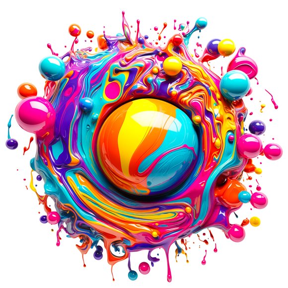 Puzzle Bgraamiens Paint Splashes 1000 piezas para adultos