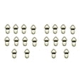thumbnail image 3 of Eigraketly Gancho de 100 uds, ganchos de agujero geométrico semicircular, anillo colgante moderno Simple, colgadores de suministros para el Type1 NO1, 3 of 6
