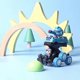 thumbnail image 4 of Collision Deformation Car Children Boy Toy Six-Wheel Inertial, 4 of 5