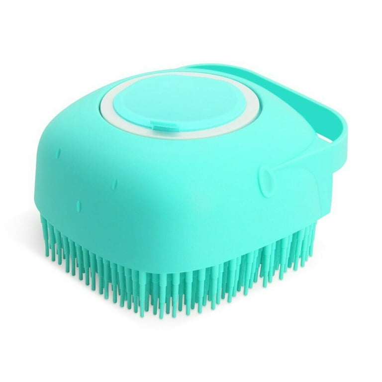 Pet Shower Brush Portable Soft Silicone Massager Cleaning Tools