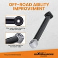 thumbnail image 3 of maXpeedingrods Rear Lower Adjustable Control Arm for Jeep Wrangler JK JKU 2/4 Door 2007-2018, Black, 3 of 7