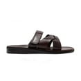thumbnail image 4 of Philip - Leather Woven Strap Sandal - Mens Sandals, 4 of 5