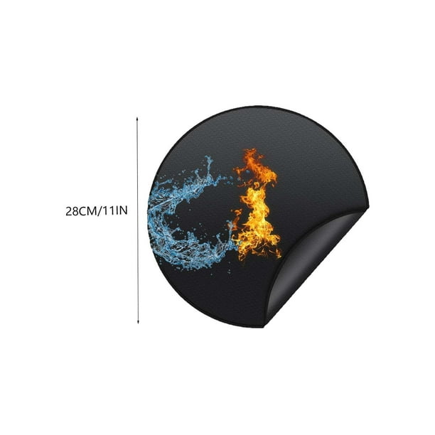Tapete ignífugo para barbacoa, resistente a altas temperaturas, tapete para parrilla, cocina segura, duradero, plegable, con marco de metal, para exteriores y patio,topliu