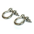 thumbnail image 2 of Rugged Ridge 11235.05 D-Ring Shackle Kit, 3/4 Inch, Stainless Steel, Pair, 2 of 2