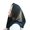 Black Dot, variant on Women Sheer Mesh Head Scarf Dotted Veil Lightweight Breathable Hooded Head Cover Shawl Szie 9.84”*7.87”