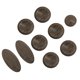 thumbnail image 4 of Incrustaciones de Botones de Llave Sunnimix para saxofón Alto Tenor Soprano marrón 9 piezas, 4 of 8