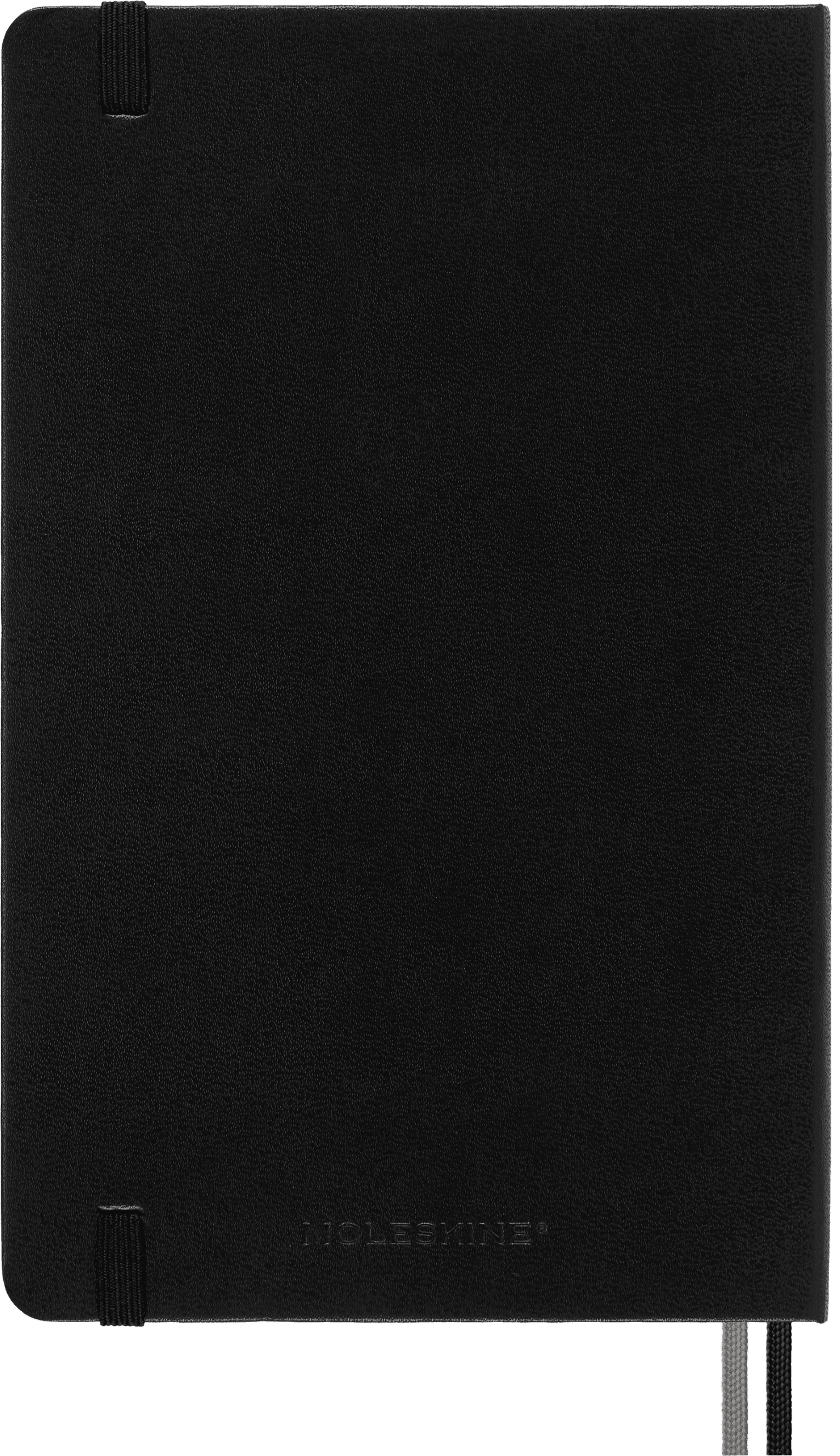 Moleskine Classic Expanded Notebook, Hard Cover, Large (5" x 8.25"), Plain, Black
