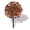Dark red/orange, variant on 1 Pack Fall Topiary Balls, Artificial Fall Flowers for Outdoors with Ground Stakes, 22 inch UV Resistant Faux Autumn Plants for Porch Planters, Garden Yard Decor