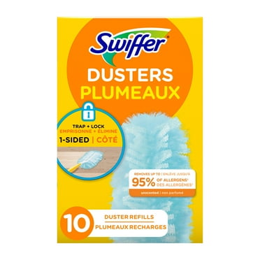 Swiffer Dusters Multi-Surface Duster Refills for Cleaning, Unscented, 10 Count