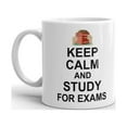 thumbnail image 2 of Keep calm and study for exams Coffee Tea Ceramic Mug Office Work Cup Gift 15 oz, 2 of 3