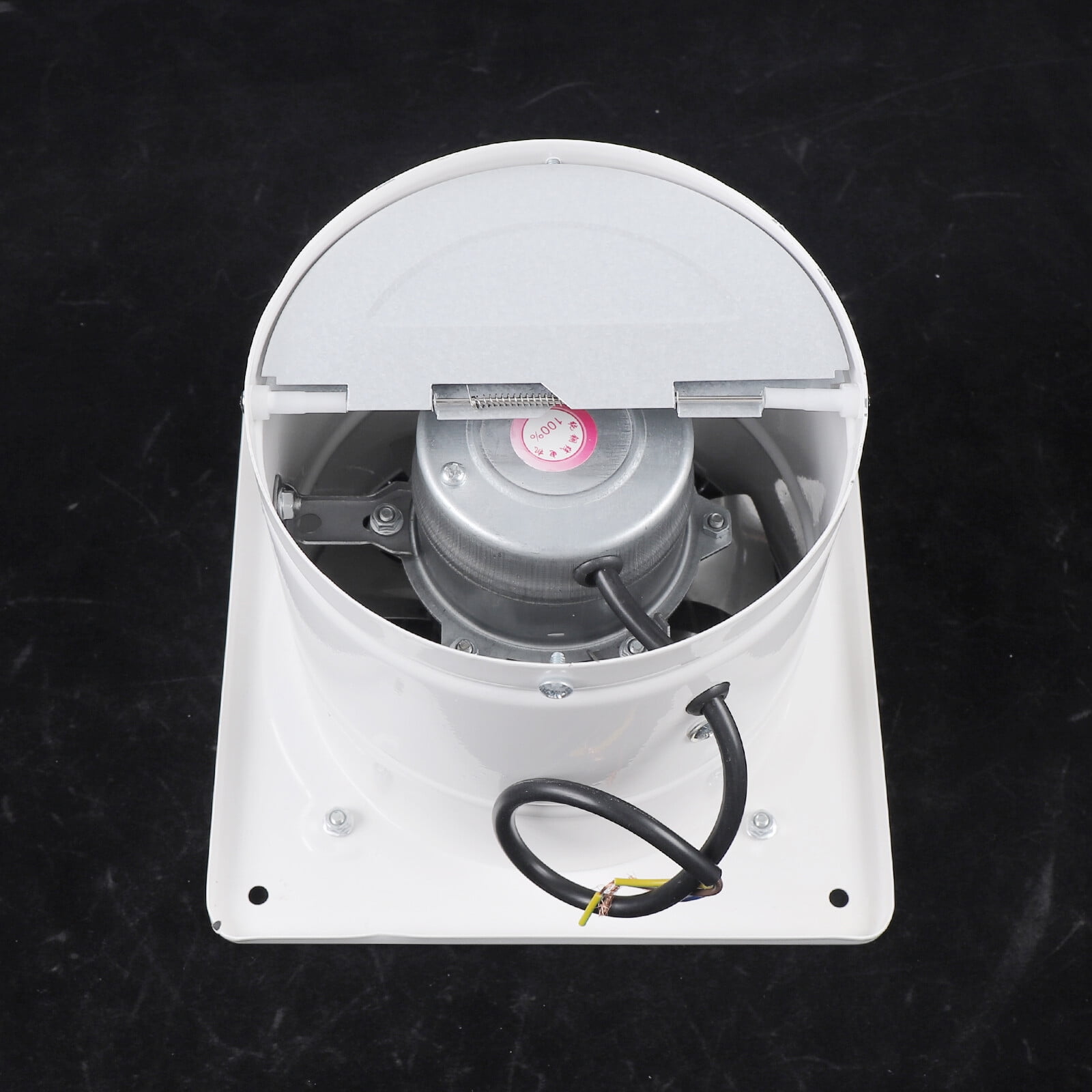 Denest 5657 6'' Duct 650㎡/h 40W 110V Iron Exhaust Fan Type 50 dB, 2800 r/min for Bathroom - White