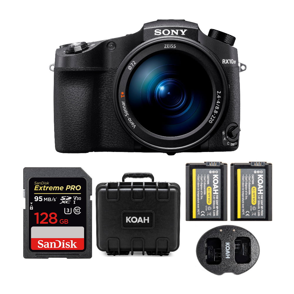 Sony CyberShot RX10 IV Digital Camera with 128GB SD Card ...