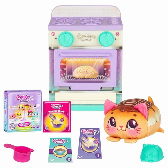 Cookeez Makery Lil' Bakez Playset Mix Ingredients Make Scented Surprise Pet MINI Version-Styles Vary