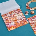 thumbnail image 3 of 50 hojas de papel metalizado con diseños, lámina metálica jaspeada, lámina metálica roja de imitación, láminas de pan de oro., 3 of 9