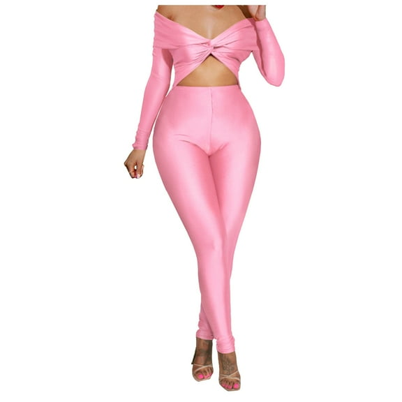 Women's Sexy Lapel Hollow Out Long Sleeve Jumpsuit High Waist Elegant Romper for Ladies