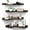 Dark Brown Corner Shelves, variant on 4 Tier Floating Corner Shelves Set of 4, Rustic Pine Wood Floating Corner Wall Shelf for Wall Décor Storage, L Shaped Corner Shelf Wall Mount for Bedroom,Living Room,Bathroom,Kitchen,