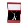 thumbnail image 3 of Collar Gargantilla Letra N Plata 925 45cm Horoz WP1414, 3 of 5
