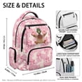 thumbnail image 7 of Yspwyqan Pink Camo School Backpack for Kids, Mallard Duck Donut 600D Polyester Lightweight Bookbag, Multi-Pocket Fits 15.6 Laptop with Front Pocket for Elementary Middle Travel Hiking, 7 of 7
