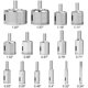 thumbnail image 2 of 15pcs Diamond Coated Hole Saw Drill Bits,Glass, Ceramic Drill Bit Set, 2 of 5