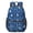 Police and Fire, variant on Police and Checkered White Pattern 17" School Backpacks for Teens,Waterproof Oxford Fabric,S-Shape Padded Straps for School,Travel,Hiking,Camping