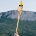 thumbnail image 4 of OULII Outdoor Bamboo Lamp for Backyard Decor Rustic Style Beige 1Pack, 4 of 8