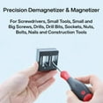 thumbnail image 4 of Precision Magnetizer and Demagnetizer - for Screwdrivers, Screws, Drill Bits, Sockets, Nuts, Bolts, Nails, Drivers, Wrenches, Tweezers, and Other Steel Tools, 4 of 10