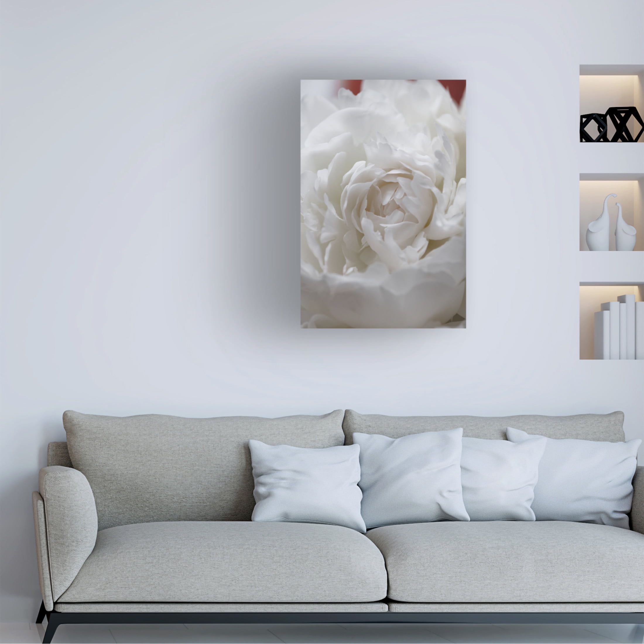 Trademark Fine Art Pictufy Studio Peony 13 Canvas Wall Art