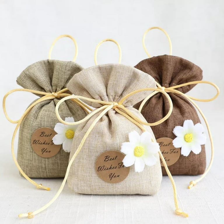Mouind Cotton Drawstring Bags Eco-Friendly Muslin Bags Incense Bags Antique  Bags Gift Bags, Party Gift Bags, Unbleached Cotton Bags Small Cloth Bags 