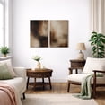 thumbnail image 4 of Canvas Print Wabi Sabi Wall Art Set of 2 Abstract Modern Decorative for Living Room Bedroom - 16"x24" x 2, 4 of 5