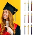 thumbnail image 2 of Colgante de borla de graduación Chicmine 2024, de colores vibrantes y bonito, hecho a mano en poliéster, ideal para decorar fiestas., 2 of 8