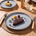 thumbnail image 3 of Famiware Meteor 12 Pieces Dinnerware Set, Bluish-Gray, 3 of 5