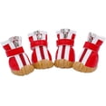 thumbnail image 1 of 2 pares de botas para perros, botines para perros, calcetines para perros, calcetines antideslizantes para perros, zapatos para perros, botas antideslizantes para perros, patas lesionadas, impermeables, rojo, #1 brillar Electrónica, 1 of 5