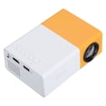 thumbnail image 2 of Miniproyector LED portátil Nikou Full HD 1080P amarillo y blanco 100-240 V, 2 of 15