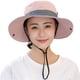 thumbnail image 3 of Sombrero para el sol plegable para mujer, ajustable, de algodón, con ala ancha y protección UV, 3 of 5