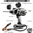 thumbnail image 3 of Sakerplus Welder, 6 Gears 20-120A Saker Portable Welding Machine, 110V Portable Welder Handheld with IGBT Inverter for 1/16"-1/8" Welding Rods (Green), 3 of 9