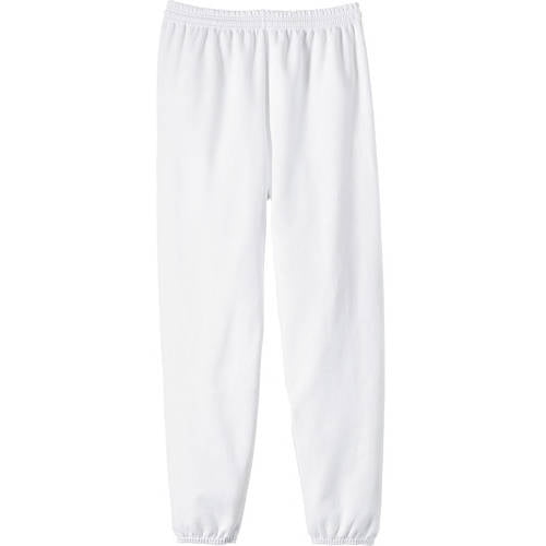 white hanes joggers