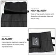 thumbnail image 3 of Barber Equipment Foldable Hairdresser Utility Belt for Hairdressing Trips and Outdoor Work Pu Black with Storage Function 1Pack, 3 of 5