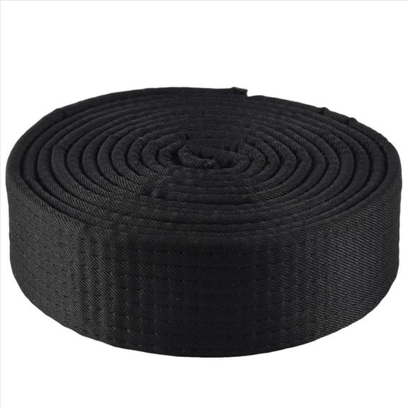 Rollbacks & More Martial Arts Karate TaeKwonDo Chain Soft Belt Black