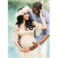 thumbnail image 2 of asdoklhq Maternity Clothes for Women,Pregnant Off Shoulder Lace Long Maxi Dress Gown Photography Prop, 2 of 8