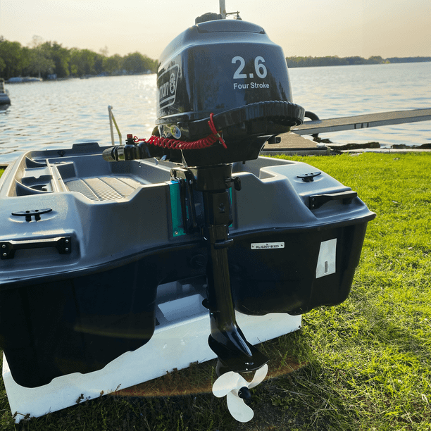 Coleman Powersports F2.6BMS Gas Powered Power Outboard Motor