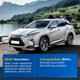 thumbnail image 2 of Struts de maletero ARANA para Lexus RX350 RX450h 2010-2015 con escotilla trasera, 2 of 6